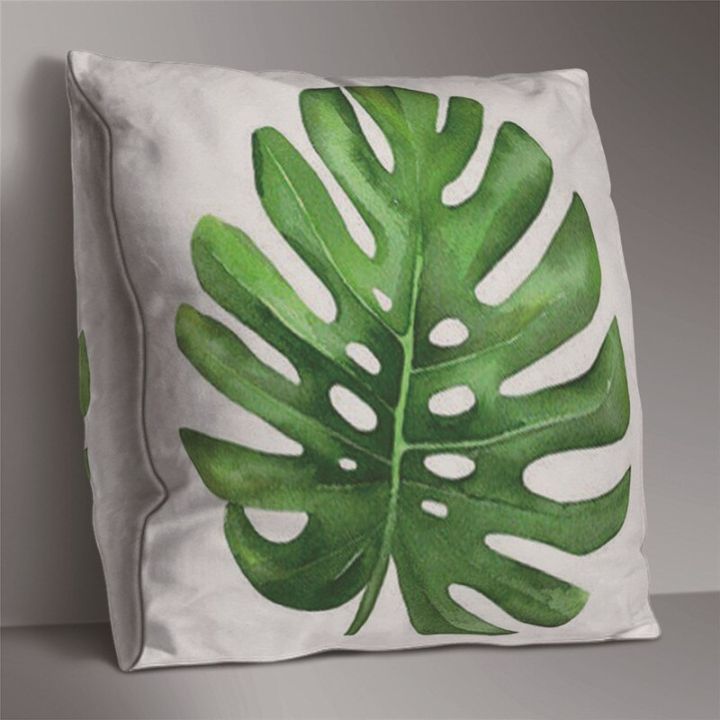 hongbo-vintage-green-leaves-throw-pillow-case-polyester-double-sided-pillowcase-use-in-home-bedroom-living-room-office