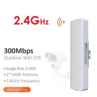 CPE Wireless Outdoor Router Access Point,Repeater, Bridge Dual 2*14dBi WI-FI Antenna Nanostation