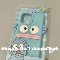 Sanrio เคสโทรศัพท์มือถือซิลิโคนรูปปลาแฮนตันลายนางเงือกน่ารักของแท้เหมาะสำหรับ IPhone14 Apple 13โปรโมชั่น