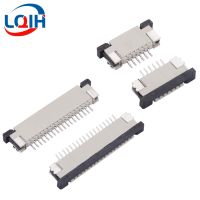 10PCS Pitch 1.0mm FFC/FPC Flat Cable Connector Drawer Type Upper Contact Connection 4 5 6 7 8 9 10 12 14 16 18 20 24 26 28 30P