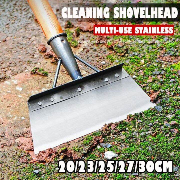 Multi-Use Cleaning ShovelHead Stainless Flat Head Hand Cleaning Farm ...