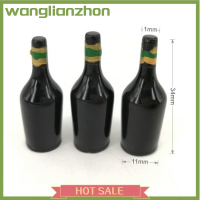 Wanglianzhon [ซื้อ3รับ5%]3ชิ้น1 12บ้านตุ๊กตาแก้วห้องครัวขวดไวน์อุปกรณ์แม่พิมพ์