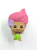 Funko Mystery Mini Trolls - Good Luck Trolls Pink Hula  [ ขนาด 1-2 นิ้ว ] (จับตั้งยากนิดนึง)