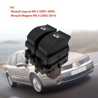 สวิตช์ตัวยกสวิตช์ควบคุมหน้าต่างไฟฟ้าสำหรับ Renault Megane II 2002-2014 MK2ลากูน่า2001-2007 8200315040