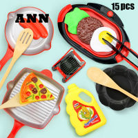 Play Kitchenware Kit for Kids Kitchen Cooking Set Roleplay Toddler Playhouse Game
