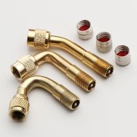 【CW】 1Pc 45/90/135 Degree Air Tyre Valves For Truck Motorcycle Cycling Accessories Adapter Car Valve Extension Stem Brass High qualit