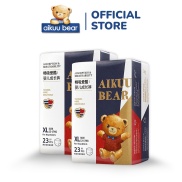 Tã Bỉm AIKUU BEAR Dán Quần đủ size S112,M100 M100,L96,XL92,XXL88