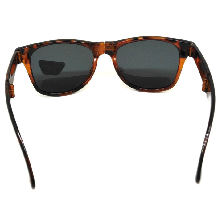 cheappyshop-แว่นยิงปลาพับได้-แว่นพับได้-แว่นกันแดด-โพลาไรซ์-แว่นตากันแดดแฟชั่น-วินเทจ-polarize-sunglasses-wayfarer-style-กรอบน้ำต