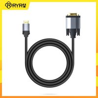 RYRA HDMI-เข้ากันได้กับสาย VGA ตัวแปลง1080P วิดีโอเสียง HDMI-เข้ากันได้สาย VGA สำหรับ PS5สลับไปยังกล่องทีวีแล็ปท็อป