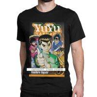 Newest Fashion Tshirt Humorous Yu Yu Hakusho Yusuke Kurama Anime T-Shirt Men Premium Cotton T Shirts Adult Camisas Tees