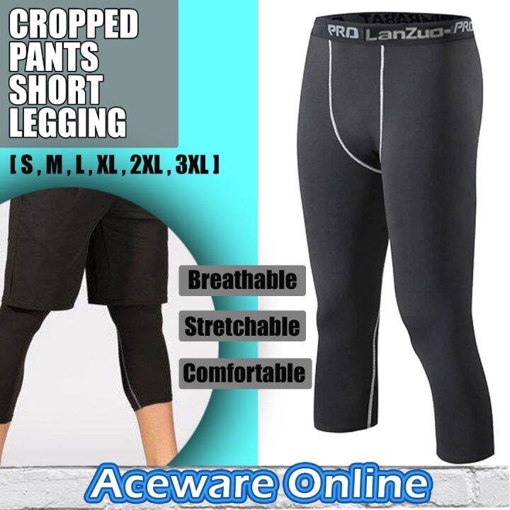 Seluar legging shop plus size