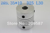 DR 6.35mm x 10mm CNC Flexible Coupling Shaft Coupler Encode Connector D25 L30