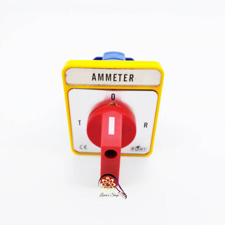 Ammeter Cam Switch Selector Rotary Ampere meter Change Over Switch COS