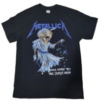 ราคาถูกเสื้อยืด​วง​ Metallica Doris ลิขสิทธิ์​แท้​ปี​2018.S-5XL