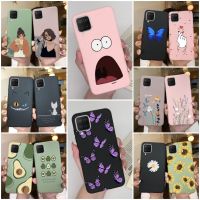 For Samsung Galaxy A12 M12 F12 Case 2021 Cute Butterfly Cartoon Cover For SamsungA12 A 12 M 12 SM-M127F Flower Fundas Phone Case Phone Cases