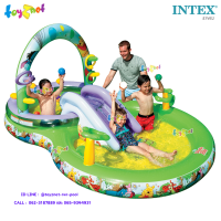 Intex ส่งฟรี สวนน้ำสไลเดอร์ หมีพูห์ 2.97x1.93x1.35 ม. รุ่น 57451