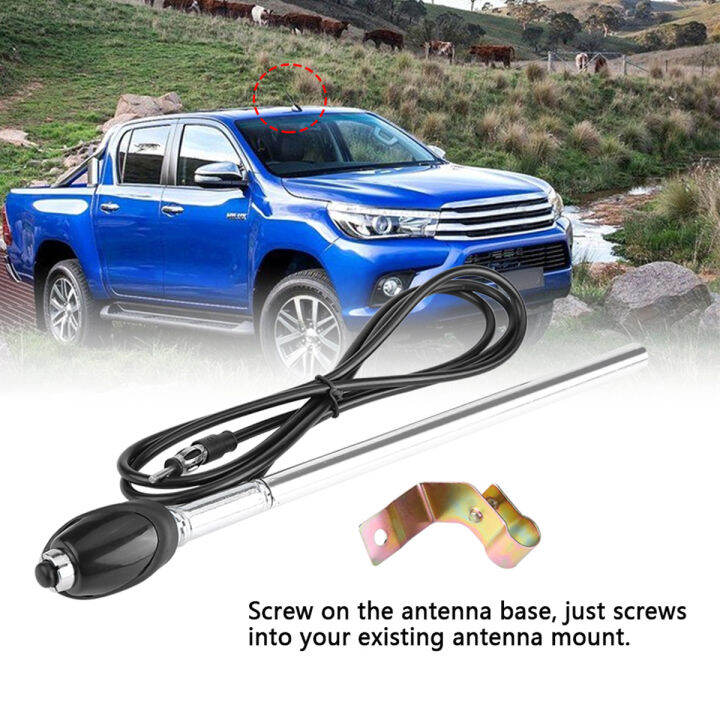 Car Aerial Replacement Radio Antenna Guard Mount for Toyota Hilux 1989