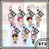 K-pop BTS Bangtan Boys Transparent Acrylic Key chains