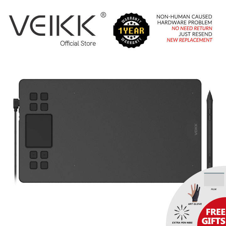 (Fast Delivery) VEIKK A50 Graphic Drawing Tablet for Digital Art 290