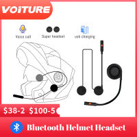 NEW2022 Voiture Motorcycle Accessories Helmet Intercomunicador Intercom Headset Waterproof Microphone Helmet Bluetooth 5.0