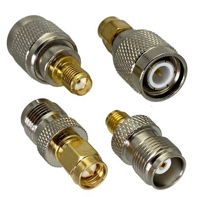 1Pcs Adapter SMA to TNC Male Plug &amp; Female Jack Straight RF COAXIAL Connector 50ohm Wire Terminals Electrical Connectors