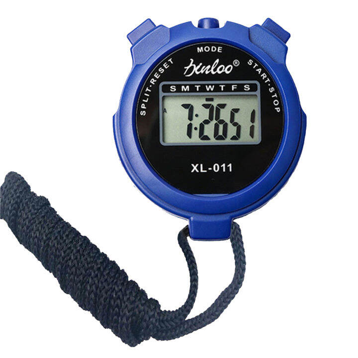 【HOMP】 Stopwatch Timer Digital Sports Referee Watch Handheld Waterproof