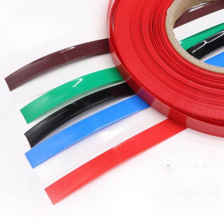 1m-width-7mm-115mm-pvc-shrinkable-film-lithium-battery-heat-shrink-tubing-li-ion-wrap-cover-skin-sleeves-insulation-sheath-cable-management