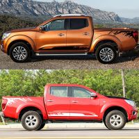 ’；【‘； 2Pcs Stylish Car Side Sticker For Truck NAVARA Nissan NP300 Auto Vinyl Film Decal DIY Sport Tuning Decorations New Fashion