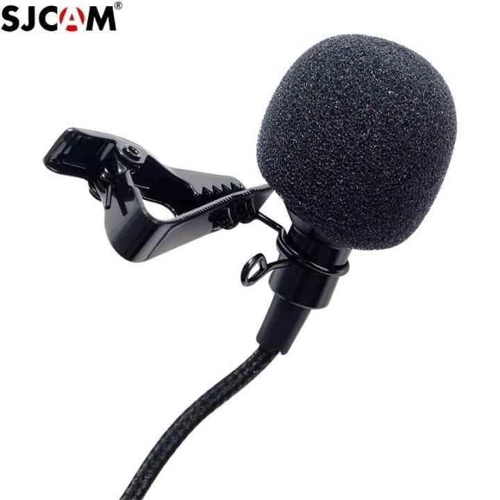 sjcam-ชุดอุปกรณ์เสริมไมโครโฟนภายนอกมีคลิปประเภท-c-สำหรับ-sj9-max-strike-sj8-pro-plus-air-กล้องแอคชั่นแคมเมรา