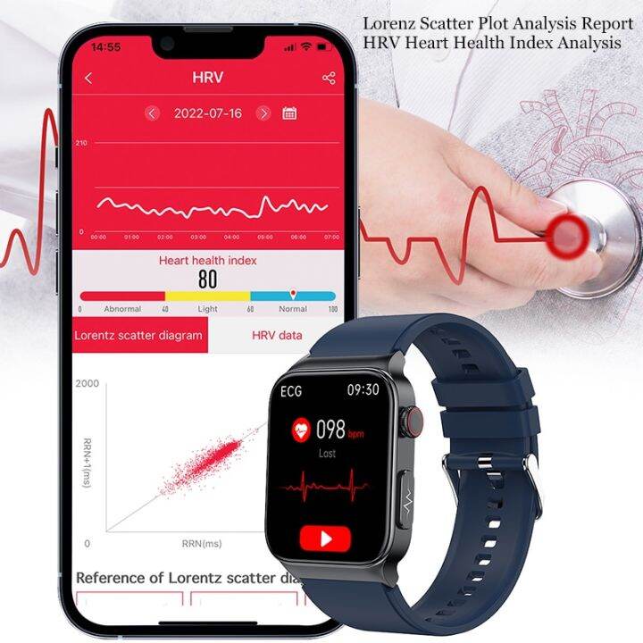 hygieia-02s-pro-blood-glucose-smart-watch-ecg-blood-pressure-health-monitor-watches-ip68-waterproof-smartwatch-for-xiaomi-huawei