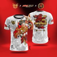 2023 new arrive- xzx180305   dragon phoenix tshirt- cool white ( dpw )