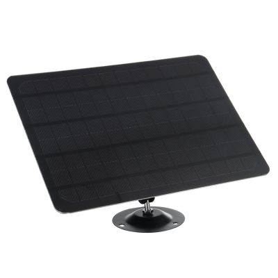 Micro USB Charging Waterproof 5V 10W Solar Panel for IP CCTV Security Surveillance Camera Monitor Power Supply