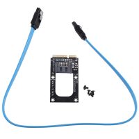 SSU 1 Set Black PCB MSATA to SATA SATA to 7PINSSD Solid State Drive SATA3.0 Interface Expansion Card