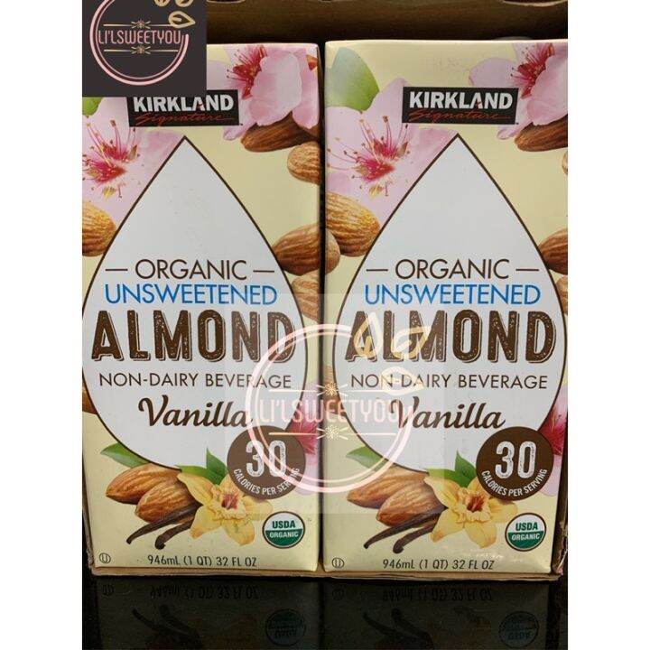 Almond milk unsweetened Kirkland Lazada PH