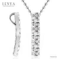 LenYa Jewelry จี้เงินแท้ ประดับด้วย DiamondLike ดีไซน์เรียบหรู จี้เงินแท้ ประดับด้วย DiamondLike ดีไซน์เรียบหรู