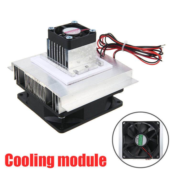 DIY Kit Thermoelectric Peltier Cooler Refrigeration Cooling System Heat ...