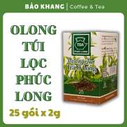 Trà Ô Long Oolong Túi Lọc Phúc Long 25 gói x 2g - Bảo Khang Coffee & Tea