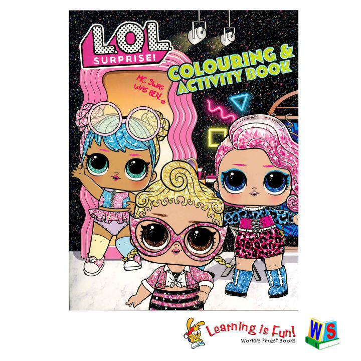 LOL SURPRISE COLORING AND ACTIVITY BOOK | Lazada PH