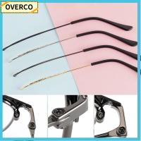 OVERCO 1 Pair กรอบอะไหล่ทดแทน เครื่องมือซ่อมแซมเครื่องมือ กันลื่น แขนแว่นตา อุปกรณ์เสริมแว่นตา กรอบแว่นตาแว่นตา ขาเปลี่ยนได้