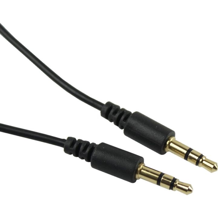 4pcs-3-5mm-m-m-stereo-headphone-audio-extension-cable-cord-with-volume-control-black