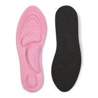 [Fashion goods060]4D Memory Foam Orthopedic Insoles สำหรับรองเท้าผู้หญิงผู้ชาย Flat Feet Arch Support นวด Plantar FasciitisPad