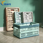 Folding storage basket food snacks storage basket picnic food storage