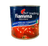 Fiamma มะเขือเทศปอกเปลือก 2.55 Kg.Whole Peeled Tomatoes in Tomato Juice