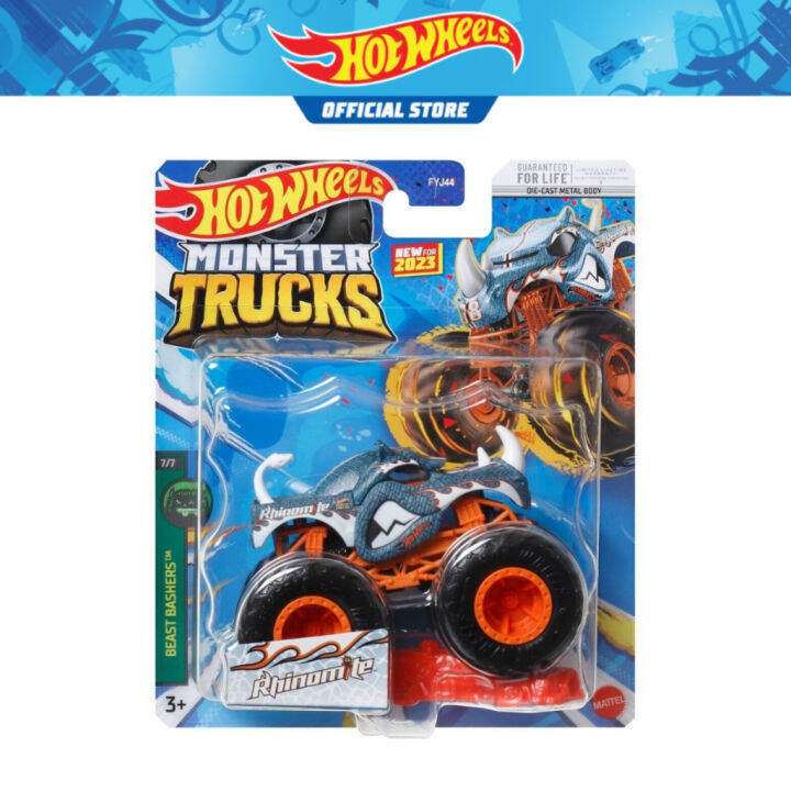 Hot Wheels Monster Trucks Rhinomite 1:64 Scale Die-Cast Vehicle | Lazada PH