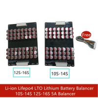 ใหม่ 12S 14S 16S 5A สมดุล Li-ion Lifepo4 LTO แบตเตอรี่ลิเธียมอีควอไลเซอร์ที่ใช้งานสมดุลคณะกรรมการตัวเก็บประจุ 48V 60V 16S