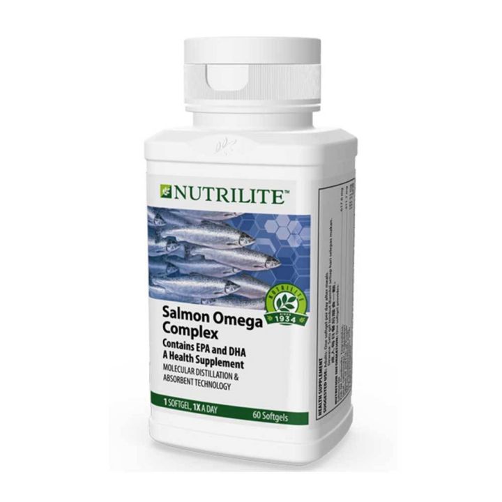 เม็ดใหญ่-made-in-usa-amway-nutrilite-salmon-omega-complex-แอมเวย์-นิวทริไลท์น้ำมันปลา-fish-oil-60-tab