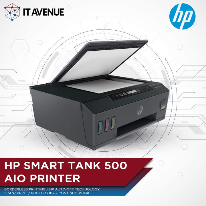 HP SMART TANK 500 ALLINONE PRINTER Lazada PH