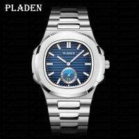 【LZ】 PLADEN Watch for Men Luxury Stainless Steel Automatic Date Clock Quartz Fashion Dive Luminous Reloj de hombre Dropshipping 2022