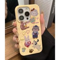 ?คลังสินค้าพร้อม?เคสลายการ์ตูนสัตว์น่ารักสำหรับ Iphone 11 12 13 14 Pro Max Plus Mini X XR XS Max 6S 7 8 Plus SE 2020เคสป้องกันการตก