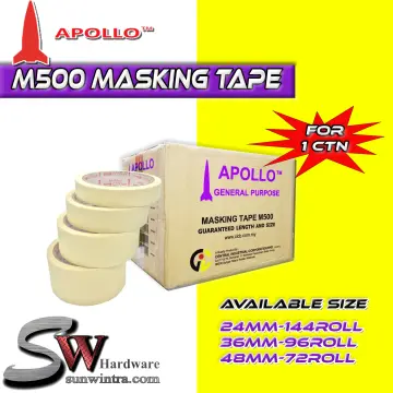 Apollo M500 Premium High Temperature Masking Tape 24MM / 36MM